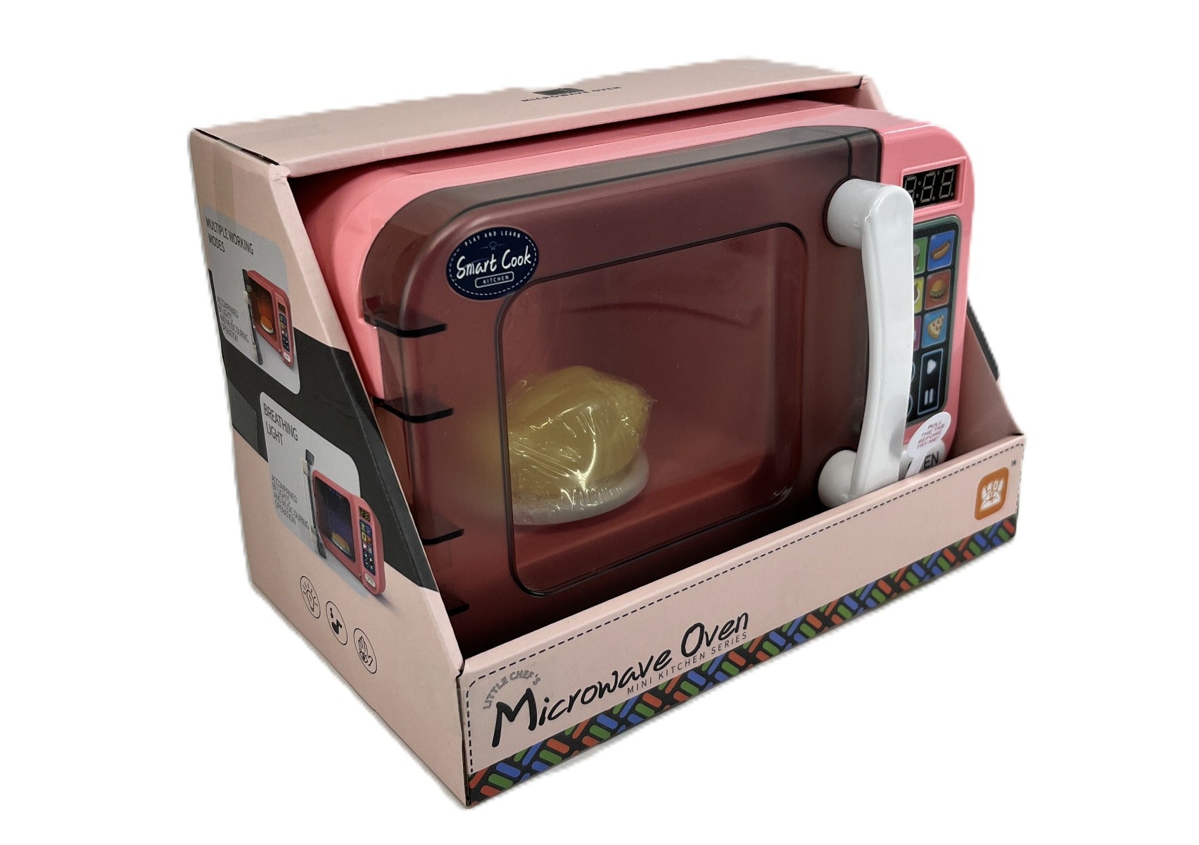 Wemzy - Smart Cook Touch Screen Color - Changing Microwave Oven With Turkey