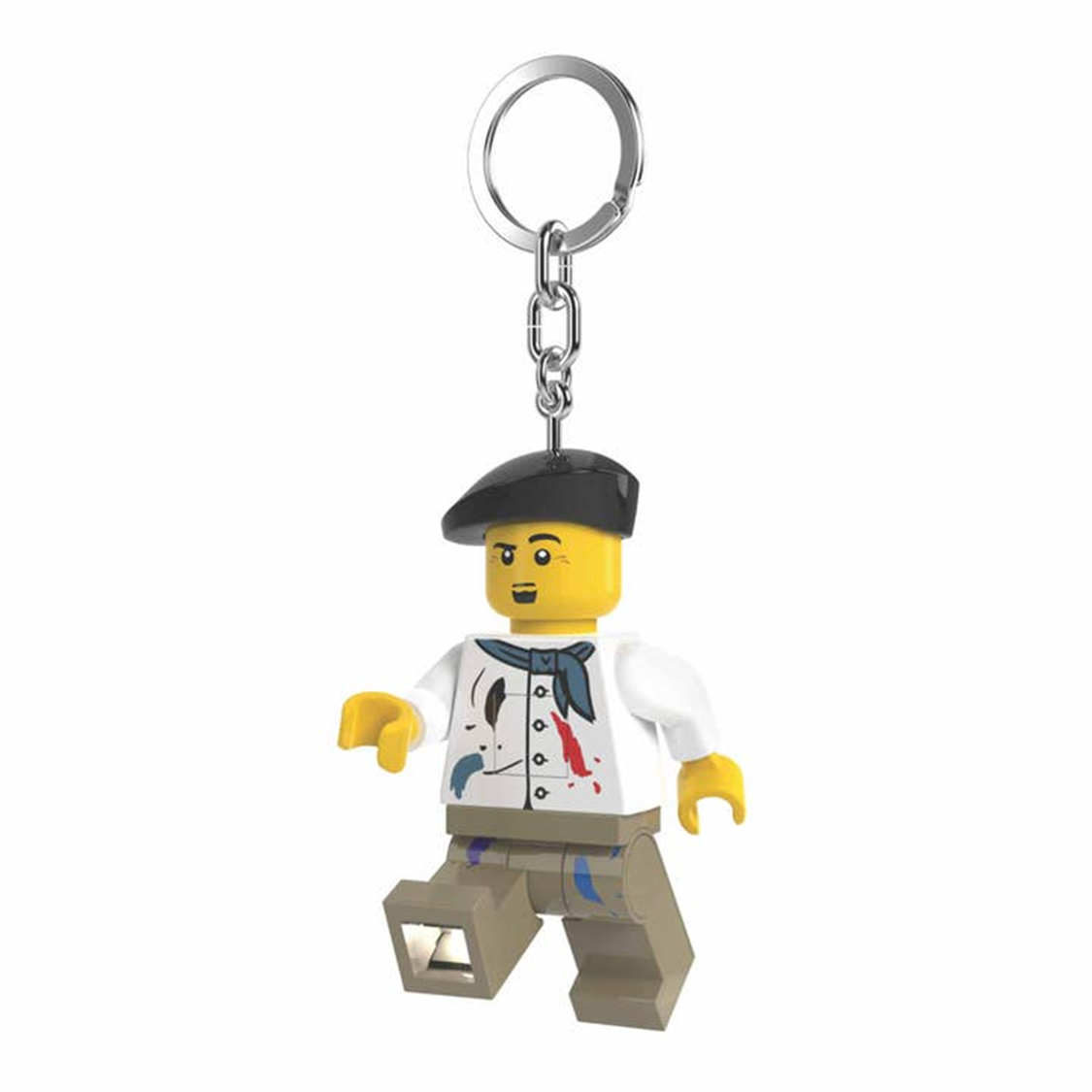 مفتاح LEGO ميني فيجر TIM بضوء LED – إضاءة أنيقة في كل مكان