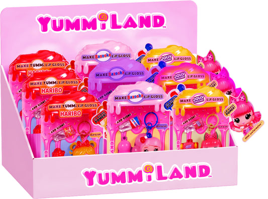 Yummiland Lip Gloss Dolls Licensed Sweets asstd (PDQ)