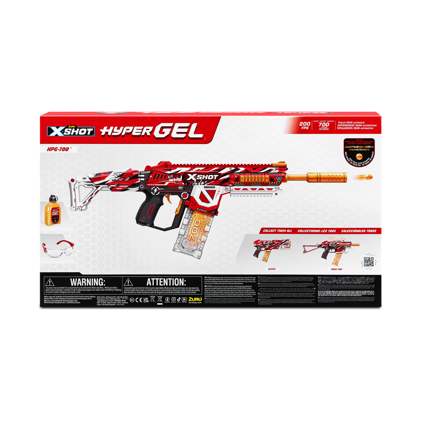 مسدس X-Shot Hyper Gel HPG-700 – قوة وسرعة في المعركة