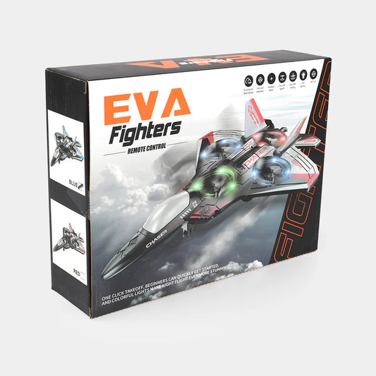 2.4GHZ RC EVA FIGHTER JET MODEL - Red