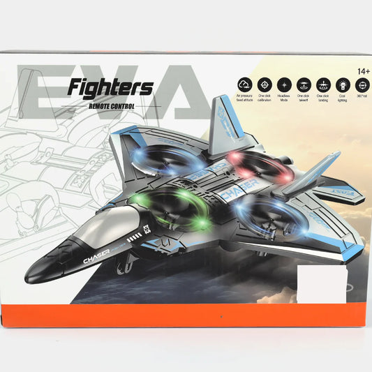 2.4GHZ RC EVA FIGHTER JET MODEL - Blue